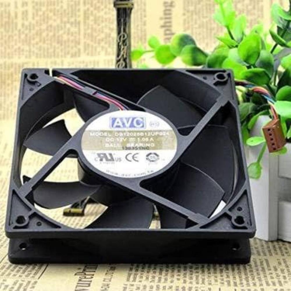 AVC DS12025B12UP024 Axial Fan 12V 1.05A DC Brushless Air Cooling Fan 3800 RPM 120 * 120 * 38mm 4-Wire