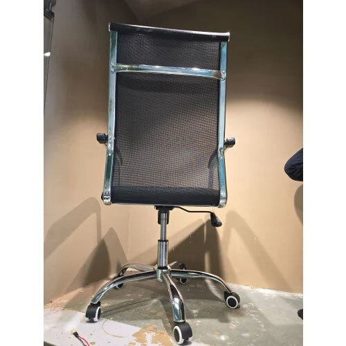 Black Rev Olving Office Chairs - Artwork: Handmade