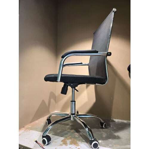 Black Rev Olving Office Chairs - Artwork: Handmade