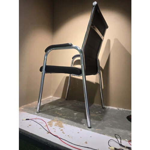 Visitor Chair Black Colour 3029 Pu Black
