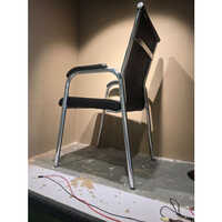 Visitor Chair Black Colour 3029 Pu Black
