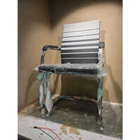 Grey Visitors Chair - Application: Office