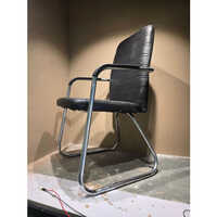 Black Iron Visitor Chair
