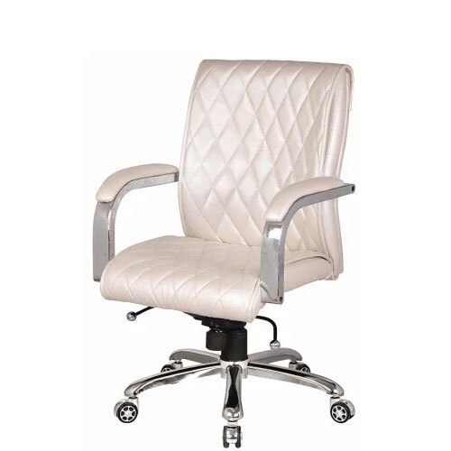 White Revolving Office Chairs