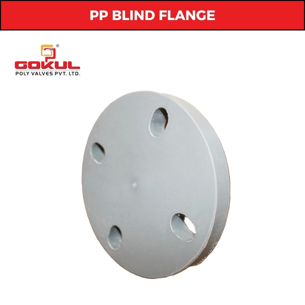Gokul Grey Pp Threaded Flange - Application: Industrial & Water Line