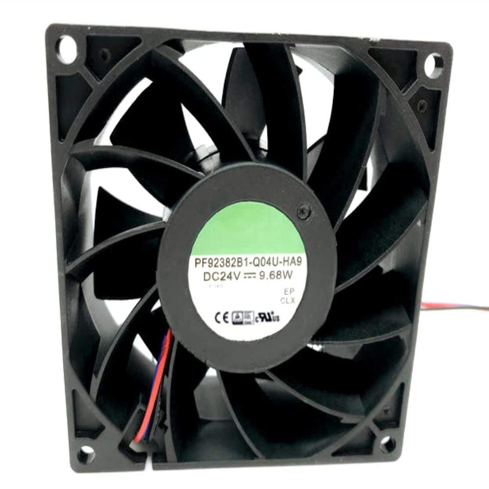 PF92382B1-Q04U-Ha9 Sunon 24V 3 Wire 9.68W 9038 Brand New Inverter Fan