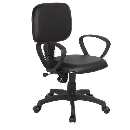 Black Revolving Office Chairs