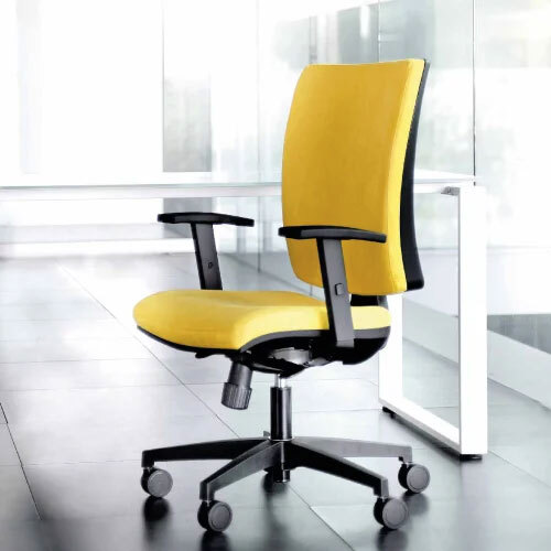 Yellow Revolving Chairs