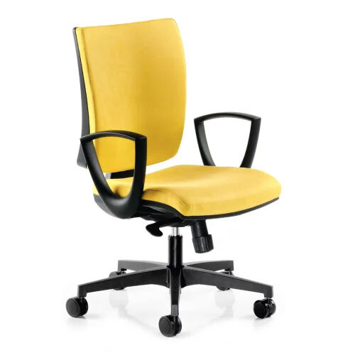 Yellow Revo lving Chairs