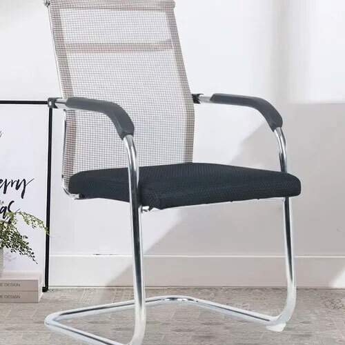 Gray Office Visitor Chair