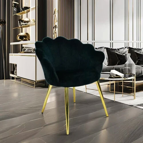 Black Cushion Chair