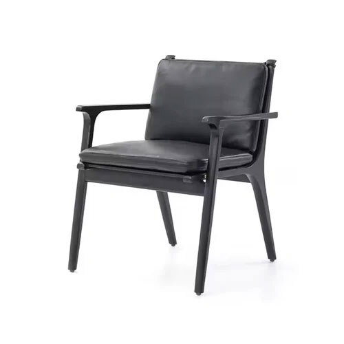 Wooden Visitor Chair With Arm