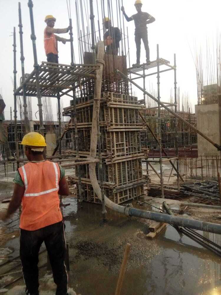 Box Culvert Plastic Formwork - Application: Concrete Column Forming