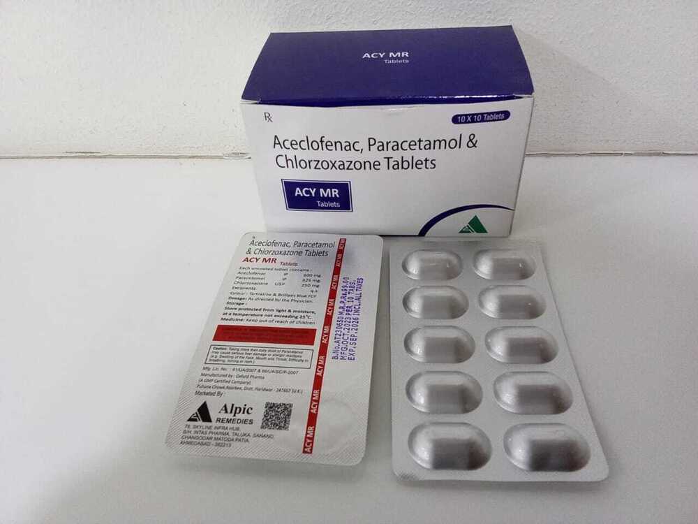 Aceclofenac Paracetamol