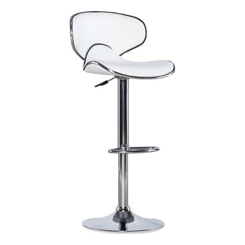 White Leather Bar Stool