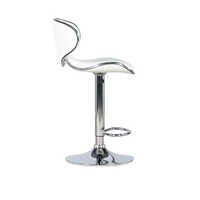 White Leather Bar Stool