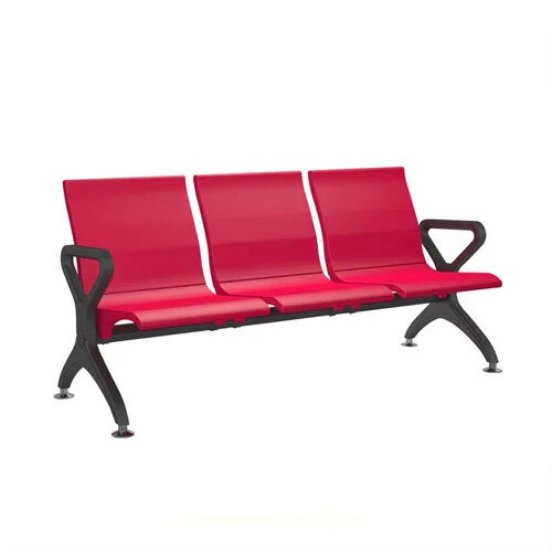 Blue 3 Seater Waiting Chair