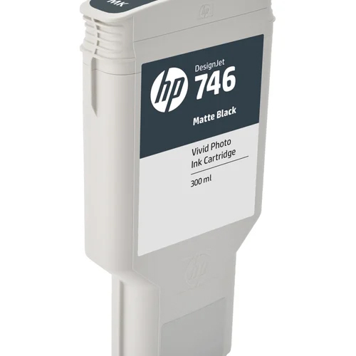 Hpe 746 300Ml Matte Black Designjet Ink Cartridge - Features: Durable