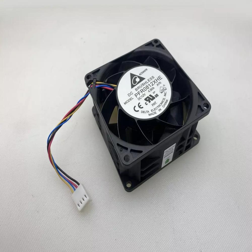 Delta PFR0812XHE 80x38mm 4Pin PWM Extreme Speed Air Volume 13300 RPM Fan 134 CFM
