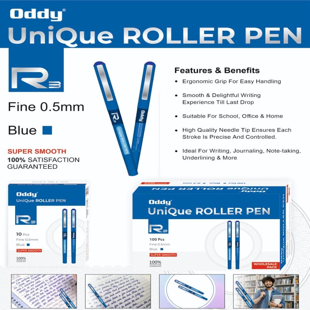 Roller Pen - Material: Plastic