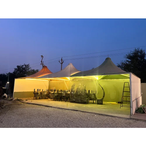 Tricolour Cone Structure - Coating Type: Powder Coated