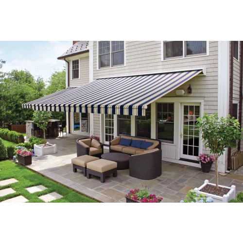 Retractable Awning Tensile Structure - Coating Type: Colour Coated