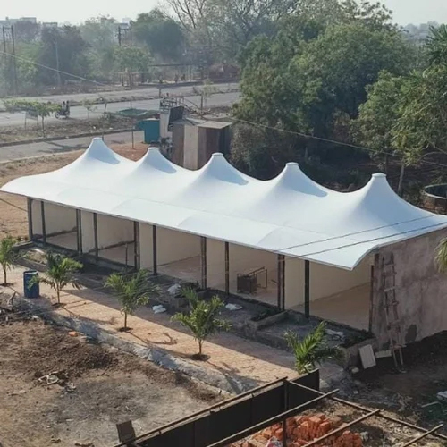 Color Coated PVC Tensile Structure