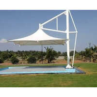Pvc Gazebo Tensile Structure - Coating Type: Colour Coated