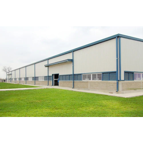 Mild Steel Prefab PEB Structural Shed