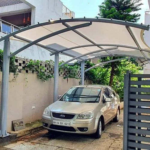 MS prefab Parking Shed