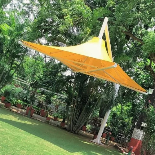 Yellow FRP Garden Gazebo