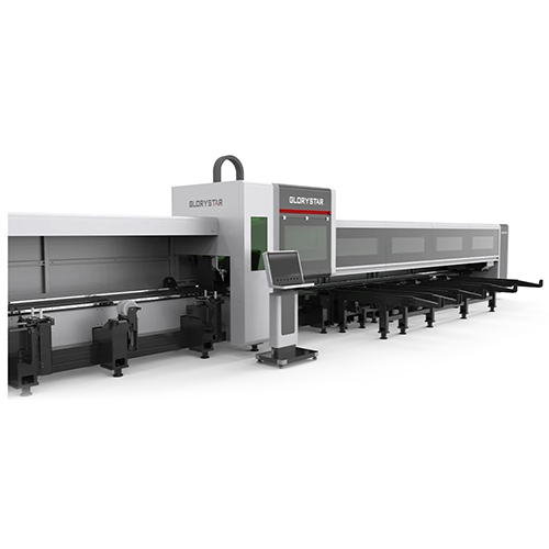 NS-HG SERIES Three-Chuck Heavy-Duty Fiber Laser Tube Cutting Machine