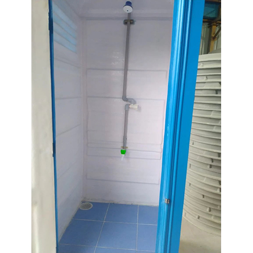 FRP Bathroom With Tile Flooring