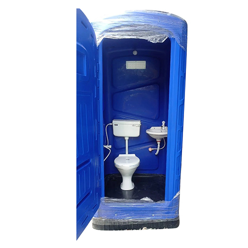 Hdpe-Western Portable Toilet - Door Material: Pvc Window