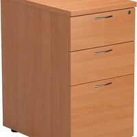 Wooden Pedestal Table - Color: Brown