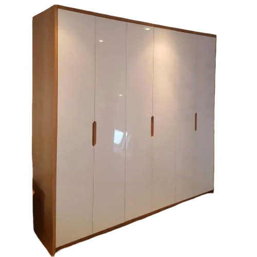 Modular Wooden Wardrobe - Color: Brown