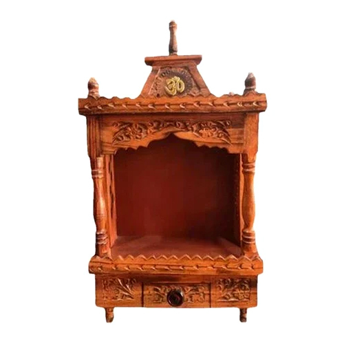 Wooden Handcrafted Temples - Design Type: Antique Imitation