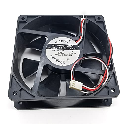 ADDA AD1212UB-F53 DC12V 0.70A 12038 12CM Gale Volume Cooling Fan