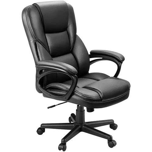 Ergonomic Office Boss Chair - Color: Black