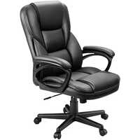 Ergonomic Office Boss Chair - Color: Black