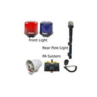 Model 2 Two Wheeler Warning Light With PA System