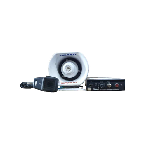 Automobile Pa System Set - Color: Black