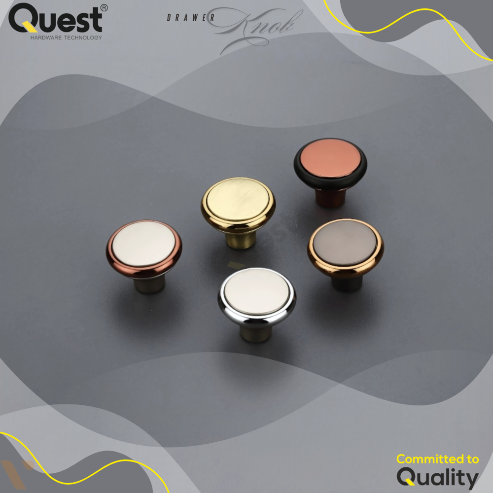 612 Aluminium Cabinet Knob - Polished Finish, High-quality Aluminum Material, Standard Design, Minimalist Touch