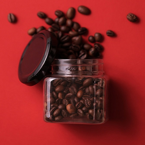 Square Mini Jar - Color: Transparent