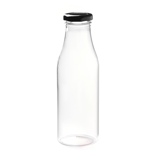 Transparent Bottle Jar - Material: Glass