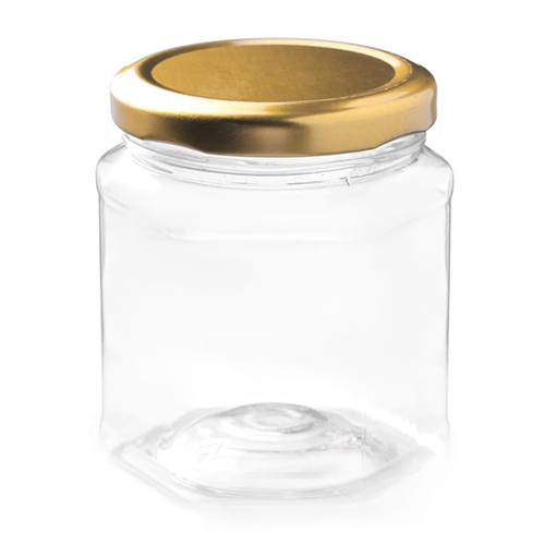 Hexa Jar - Color: Transparent