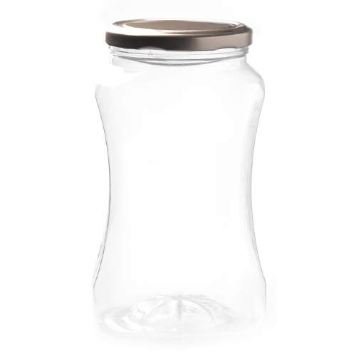 Transparent Airtight Jar - Material: Glass