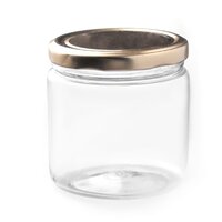 Lug Cap Jar - Color: Transparent
