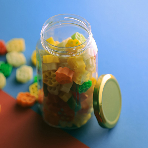 Lug Cap Jar - Color: Transparent