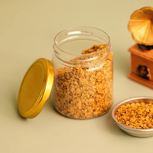 Dhoom Glass Jar - Color: Transparent